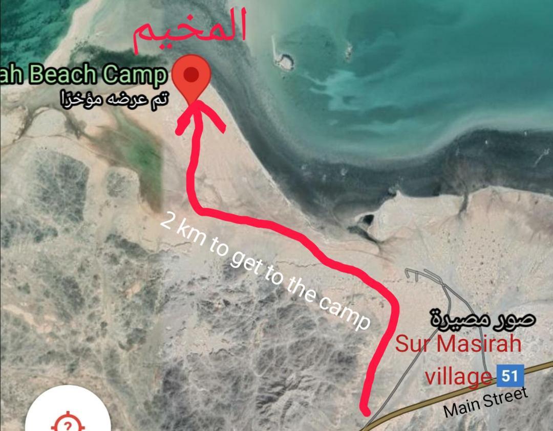 Masirah Beach Camp Al Qārin Buitenkant foto
